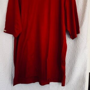 TEHAMA Vibrant Red Short Sleeve Tee